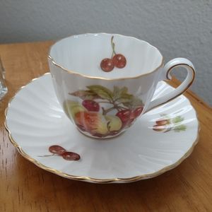 Lovely Royal Tuscan Demitasse Cup & Saucer